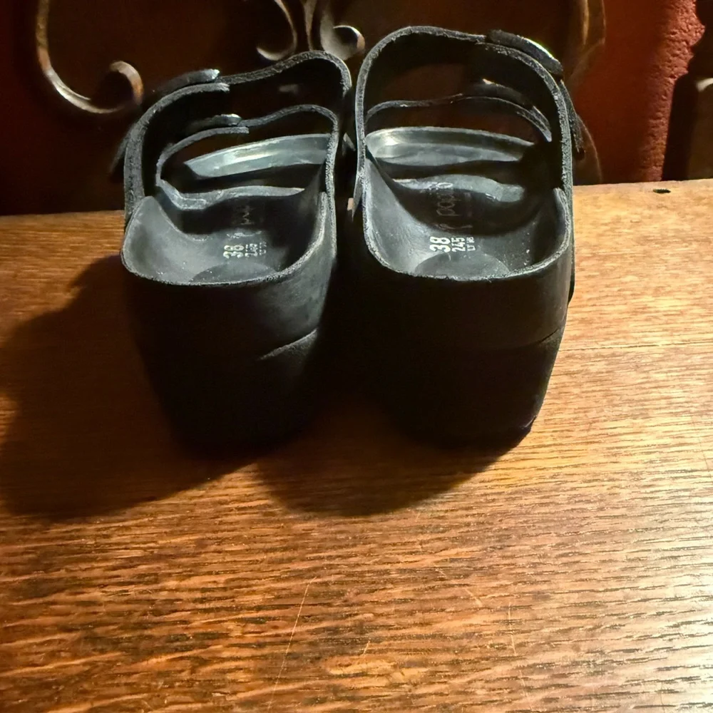Birkenstock Black Women's platform Sandals - Picture 4 of 6